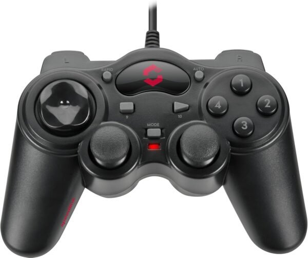 01-549.jpg Speedlink Thunderstrike — káblový USB gamepad pre počítač s turbo funkciou