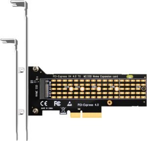 01-572.jpg GLOTRENDS PA22110 — adaptér M.2 NVMe do PCIe 4.0 x4 s chladičom