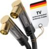 01-582.jpg KabelDirekt anténny kábel 4K 2 m s uhlovými konektormi pre DVB-T a DVB-C