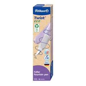 01-589.jpg Pelikan Twist eco — plniace pero pre pravákov aj ľavákov levanduľové