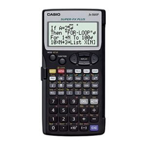 01-59.jpg Casio FX-5800P — programovateľná vedecká kalkulačka so 4-riadkovým displejom