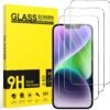01-651.jpg Ochranné sklo pre iPhone 14 — 3 kusy s tvrdosťou 9H a sadou na montáž