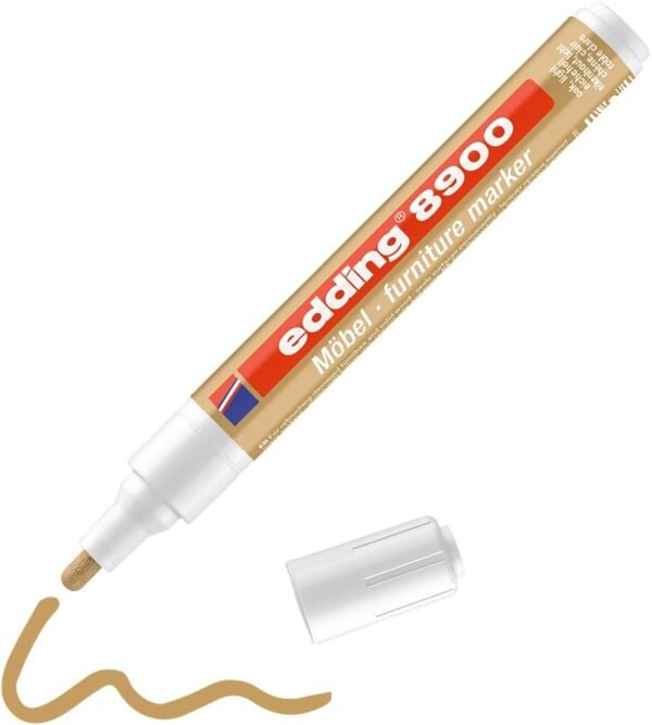 edding 8900 — retušovací fix na nábytok svetlý dub