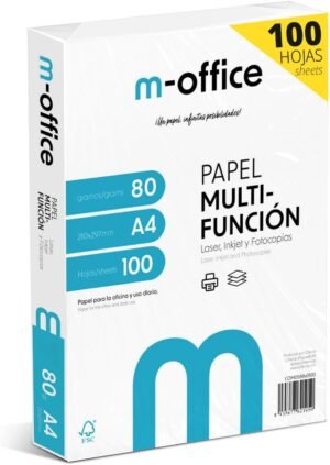 01-706.jpg m-office multifunkčný kancelársky papier A4 80 g balenie 100 listov
