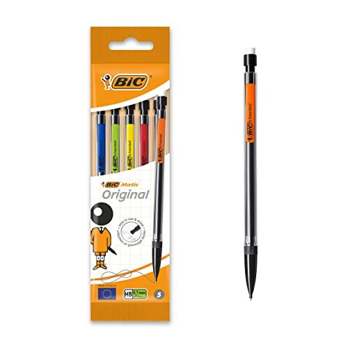 01-717.jpg BIC Matic Original — mechanické ceruzky HB 0,7 mm balenie 5 kusov