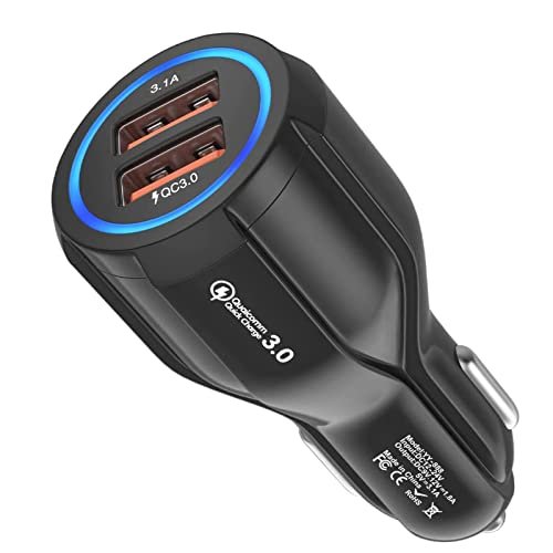 01-718.jpg Hoppac autonabíjačka do zapaľovača — dva porty USB s Quick Charge 3.0