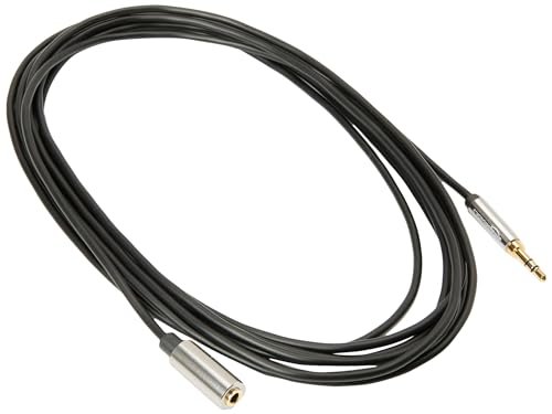 Amazon Basics — predlžovací audio kábel 3,5 mm s dĺžkou 3,6 metra