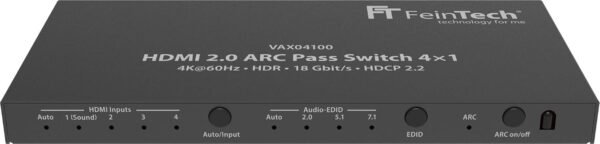 01-75.jpg FeinTech VAX04100 — HDMI 2.0 ARC prepínač 4x1 pre soundbar a tri zdroje