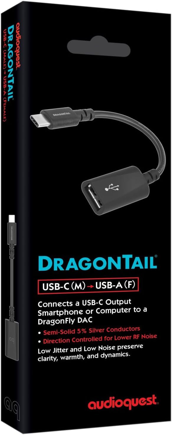 02-124.jpg AudioQuest DragonTail — adaptér USB-C na USB-A pre DragonFly DAC