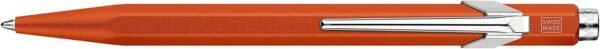 02-148.jpg Caran d'Ache 849 Colormat-X — guľôčkové pero s hliníkovým telom oranžové