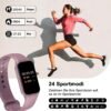 02-149.jpg Blackview fitness náramok s 1,47-palcovým displejom a meraním tepu ružový