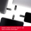 SanDisk Ultra Dual Drive Go 128 GB — USB kľúč s konektormi USB-C a USB-A