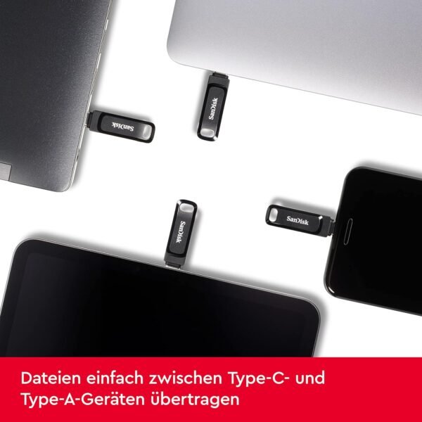02-164.jpg SanDisk Ultra Dual Drive Go 128 GB USB kľúč USB-C a USB-A čierny