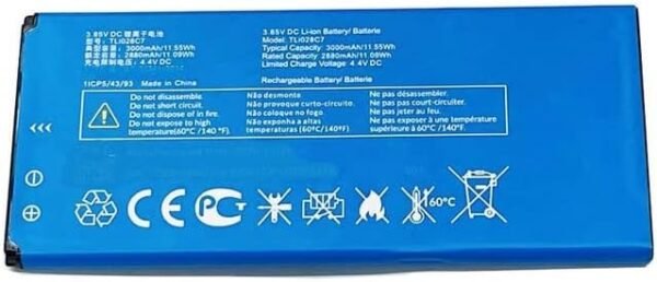 WXKJSHOP TLi028C7 — náhradná batéria pre Alcatel 1A a 1B 2020 2880 mAh