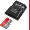 SanDisk Ultra microSDXC 128 GB — pamäťová karta UHS-I A1 s adaptérom SD