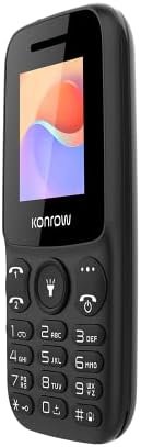 Konrow Moby — tlačidlový mobilný telefón 2G s dvomi SIM a displejom 1,77"