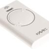 02-237.jpg FAAC XT2 433 SLH LR — dvojkanálový diaľkový ovládač brány 433 MHz biely