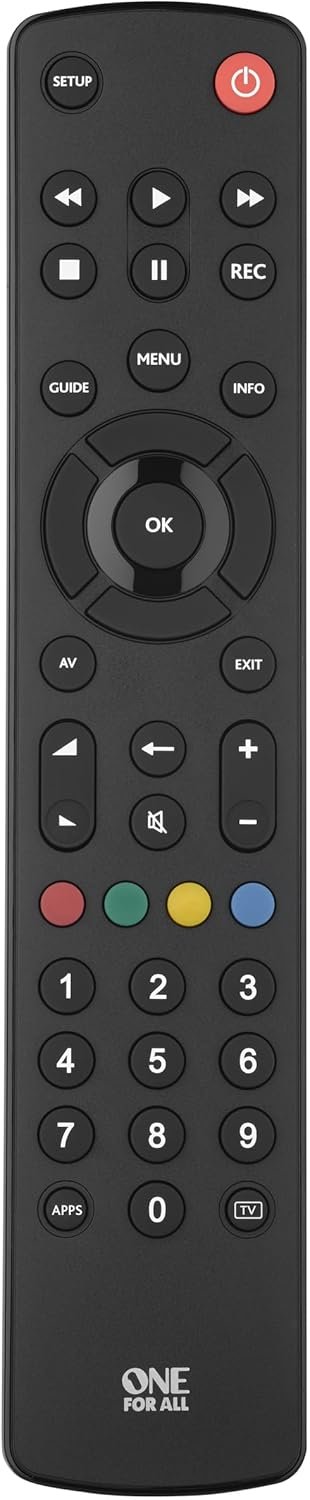One For All URC1210 Contour TV — univerzálny diaľkový ovládač k televízoru