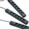 02-273.jpg Eaton Protection Strip 4 FR PS4F prepäťová ochrana so 4 zásuvkami čierna