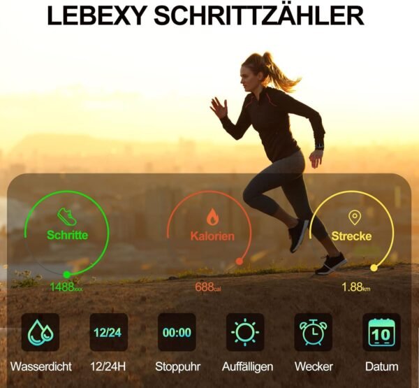 02-275.jpg LEBEXY — hodinky s krokomerom bez Bluetooth a aplikácie čierne