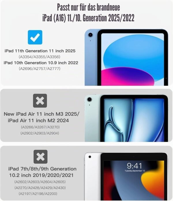 TiMOVO — puzdro na iPad 11 palcov a iPad 10. generácie s automatickým uspaním