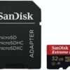 SanDisk Extreme Pro 32 GB microSDHC U3 V30 A1 s adaptérom SD