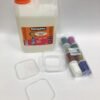 Cléopâtre CT2L-PAILL2 — 2 kg priehľadné lepidlo so 6 dózami trblietok