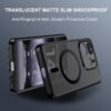 02-326.jpg Effcotuo magnetické puzdro pre Xiaomi Redmi Note 14 4G — MagSafe priehľadné