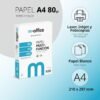 02-377.jpg m-office multifunkčný kancelársky papier A4 80 g balenie 100 listov