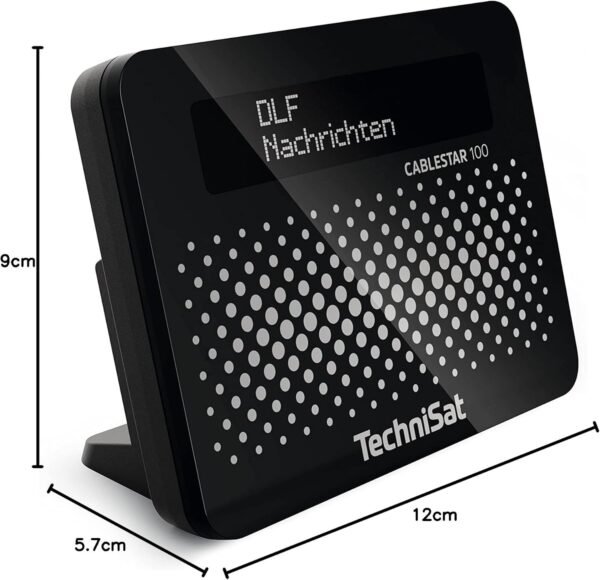 TechniSat CABLESTAR 100 — káblový rádio prijímač DVB-C s OLED displejom