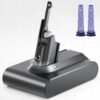 02-81.jpg Náhradná batéria 4600 mAh 21,6 V pre vysávače Dyson V7 s dvoma filtrami