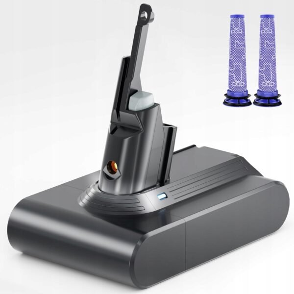 02-81.jpg Náhradná batéria 4600 mAh 21,6 V pre vysávače Dyson V7 s dvoma filtrami