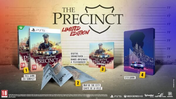 02-93.jpg The Precinct Limited Edition PS5 — akčná policajná hra so steelbookom