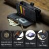 03-122.jpg UEEBAI puzdro pre Samsung Galaxy Z Fold 5 — knižková peňaženka z PU kože