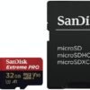 SanDisk Extreme Pro 32 GB microSDHC U3 V30 A1 s adaptérom SD