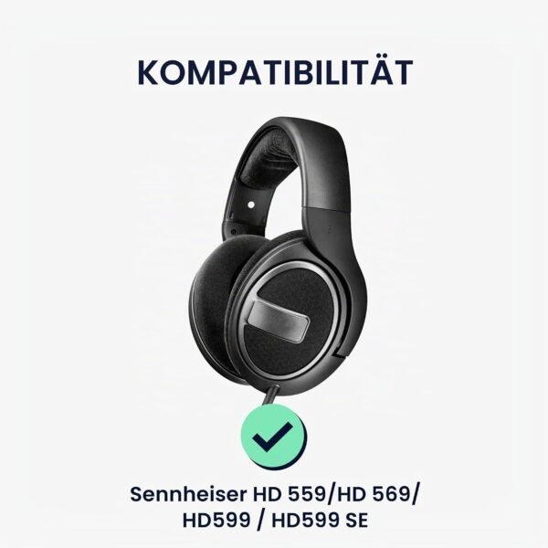 03-182.jpg kwmobile náhradné náušníky pre Sennheiser HD 559 569 599 a 599 SE čierne