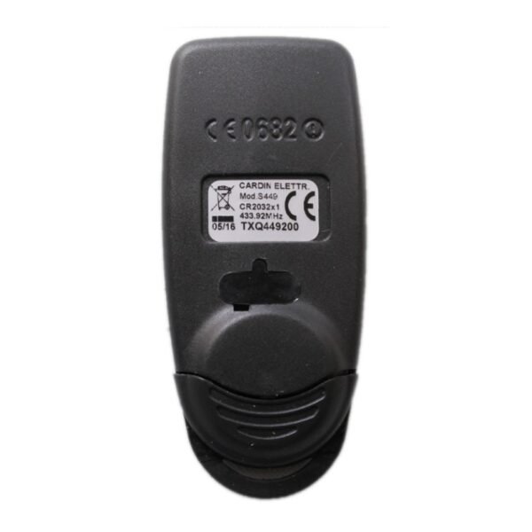 03-189.jpg CARDIN S449-QZ2 — dvojkanálový diaľkový ovládač brány 433 MHz