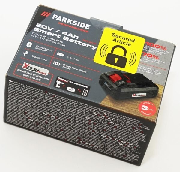 03-21.jpg Parkside Performance PAPS 204 A1 — 20 V smart akumulátor 4 Ah Li-Ion