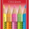 03-213.jpg Faber-Castell Jumbo Grip Neon — pastelky v neónových farbách sada 5 kusov