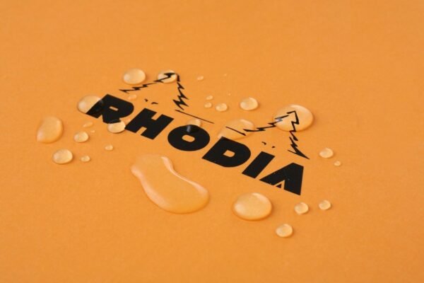 03-237.jpg Rhodia N.19 poznámkový blok A4+ 80 listov linajkový s okrajom oranžový