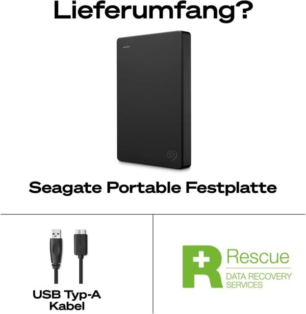 Seagate Portable Drive 1 TB — externý pevný disk USB 3.0 vo formáte 2,5 palca