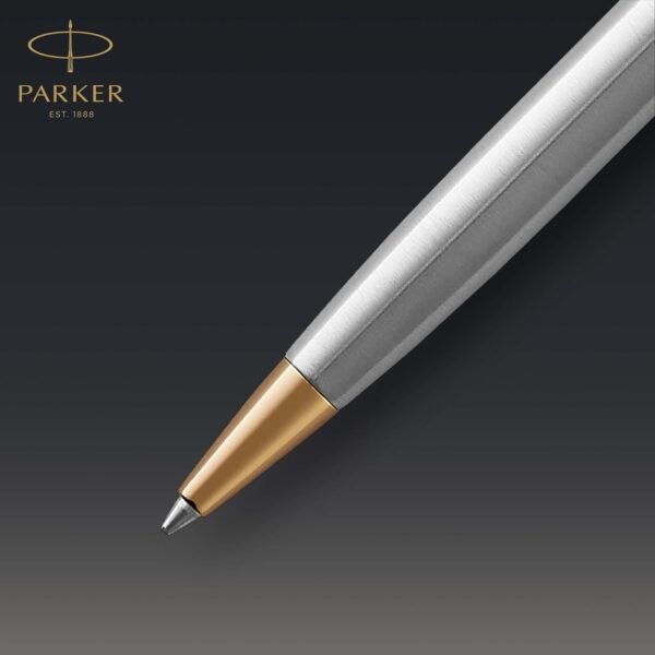 03-25.jpg Parker Sonnet Stainless Steel GT — guľôčkové pero s otočným mechanizmom