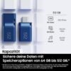 03-42.jpg Samsung USB Type-C 512 GB — USB kľúč USB 3.2 Gen 1 modrý s rýchlosťou 400 MB/s