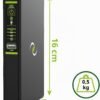 03-57.jpg Tecnoware ERA PLUS DC — mini UPS 8800 mAh pre router modem a kamery s PoE