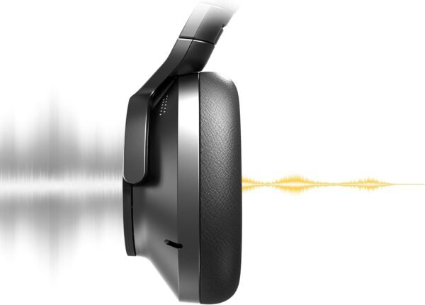Technics EAH-A800E-K — bezdrôtové náhlavné slúchadlá s ANC a LDAC čierne