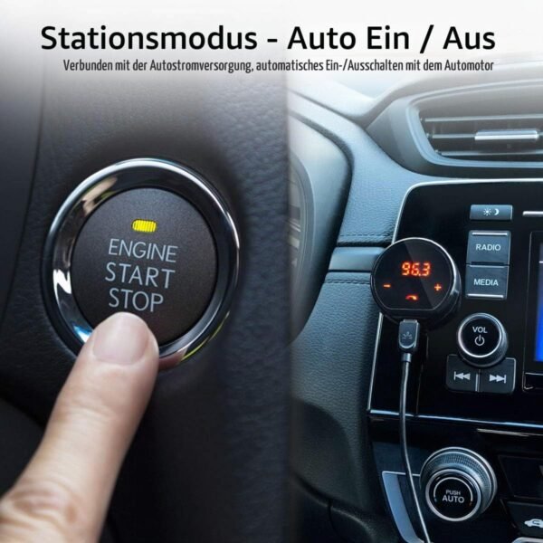 Avantree CK310 — Bluetooth FM transmitter do auta s vlastnou batériou na 7 hodín