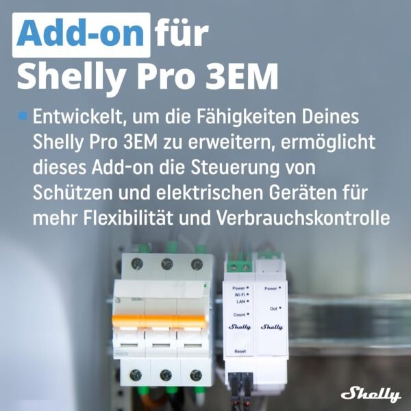 03-94.jpg Shelly Pro 3EM Switch Add-On — spínací modul na DIN lištu s kontaktmi 2 A