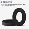 04-120.jpg kwmobile náhradné náušníky pre Sennheiser HD 559 569 599 a 599 SE čierne
