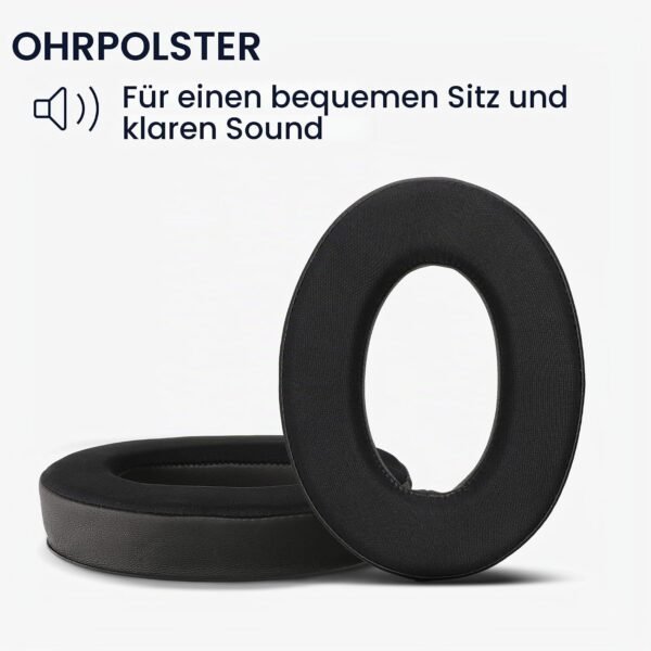 04-120.jpg kwmobile náhradné náušníky pre Sennheiser HD 559 569 599 a 599 SE čierne