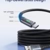 INIU — sada troch nabíjacích káblov USB-A na USB-C s opletom 0,5 m a 2 m